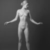 Erotic nude b&w photo of female dancer Mae by Craig Morey ©2012