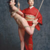 Dita Von Teese nude, with Midori, color photo by Craig Morey ©2001
